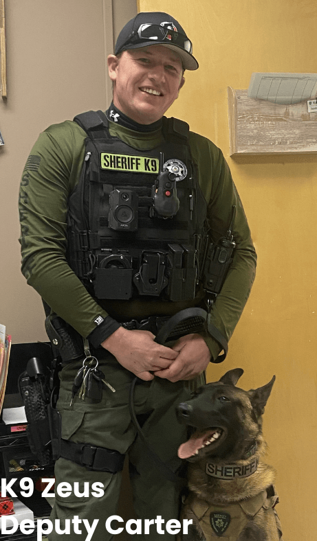 K9 Zeus and Deputy Carter
