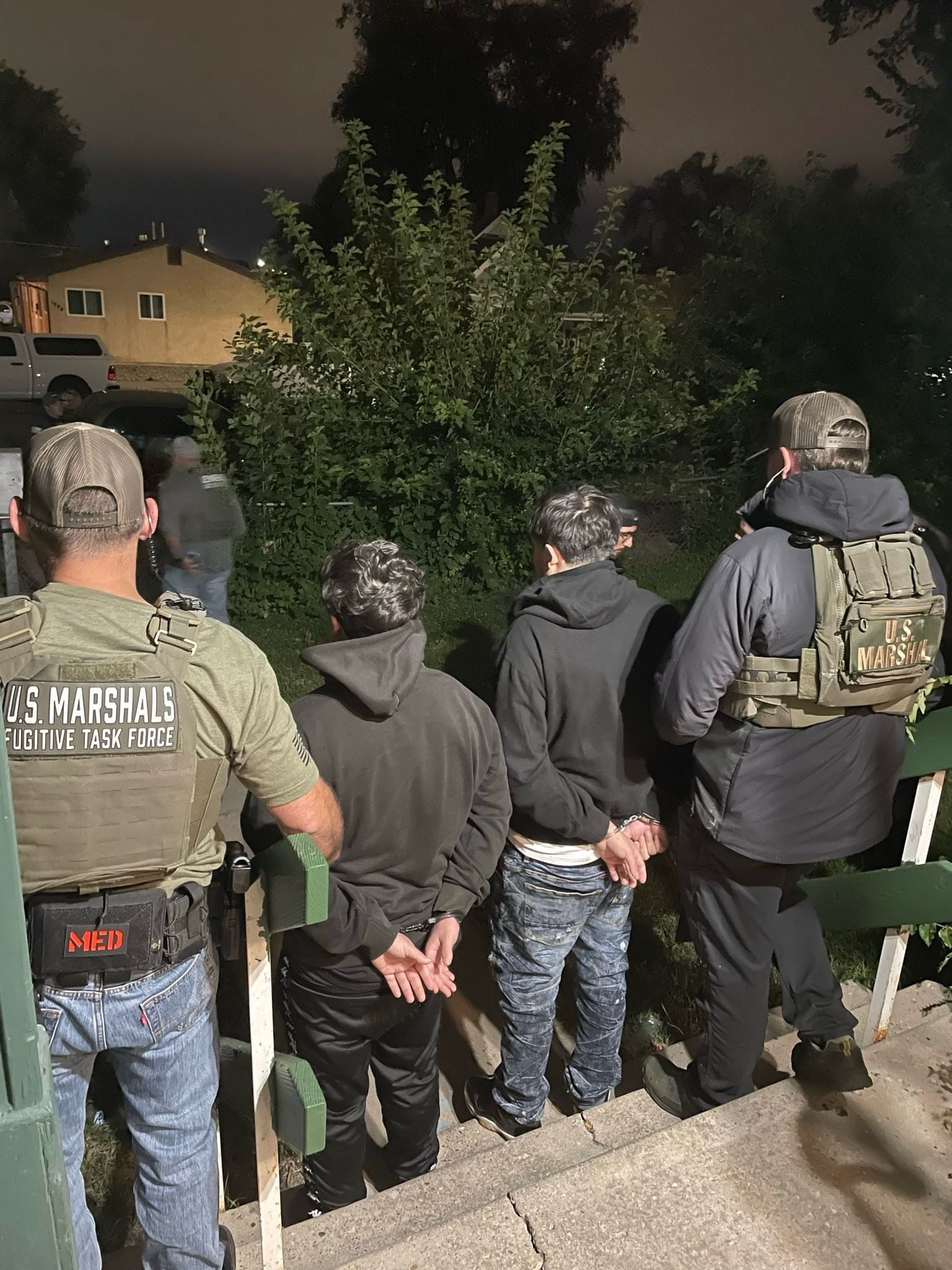 U.S. Marshals Task Force members arrest juvenile escapees